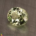 Natural Montebrasite 2.36 Carats Baby Green Oval 9x8 mm Loose Gemstone - Image 3