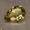 Natural Grossular garnet 2.04 Carats Yellow Pear 10x7 mm Loose Gemstone - Image 2