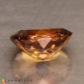 Natural Zircon 4.95 Carats Champagne Oval 11x8 mm Loose Gemstone - Image 3