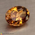 Natural Zircon 4.95 Carats Champagne Oval 11x8 mm Loose Gemstone - Image 5