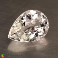 Natural Petalite 5.61 Carats White Pear 15x11 mm Loose Gemstone - Image 1