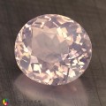Natural Lavender quartz 20.43 Carats Lavender Oval 19x17 mm Loose Gemstone - Image 3