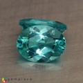 Natural Apatite 2.50 Carats Paraiba Blue Oval 8x6 mm Loose Gemstone - Image 1