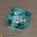 Natural Apatite 2.50 Carats Paraiba Blue Oval 8x6 mm Loose Gemstone - Image 2