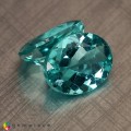 Natural Apatite 2.50 Carats Paraiba Blue Oval 8x6 mm Loose Gemstone - Image 4