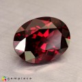 Natural Rhodolite garnet 8.31 Carats Vivid Purplish Pink Oval 14x11 mm Loose Gemstone - Image 7