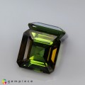 Natural Tourmaline pair 7.12 Carats Honey Green Octagon 9x6 mm Loose Gemstone - Image 2