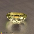 Natural Amblygonite 1.57 Carats Yellowish Green Oval 8x6 mm Loose Gemstone - Image 3