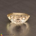 Natural Montebrasite 1.54 Carats Light Pastel Yellow Oval 8x7 mm Loose Gemstone - Image 3