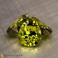 Natural Peridot 16.52 Carats Green Pear 12x10 mm Loose Gemstone - Image 1