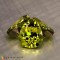 peridot  16.52cts - 12x10mm