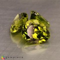 Natural Peridot 16.52 Carats Green Pear 12x10 mm Loose Gemstone - Image 2