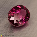 Natural Rhodolite garnet 3.82 Carats Vivid Purple Oval 10x8 mm Loose Gemstone - Image 2