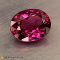 Natural Rhodolite garnet 3.82 Carats Vivid Purple Oval 10x8 mm Loose Gemstone - Image 7