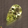Natural Amblygonite 1.31 Carats Yellowish Green Pear 10x6 mm Loose Gemstone - Image 6