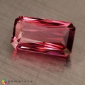 Natural Tourmaline 3.31 Carats Pink Emerald 11x6 mm Loose Gemstone - Image 2