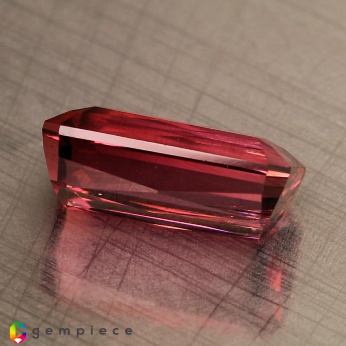 Natural Tourmaline 3.31 Carats Pink Emerald 11x6 mm Loose Gemstone - Image 4
