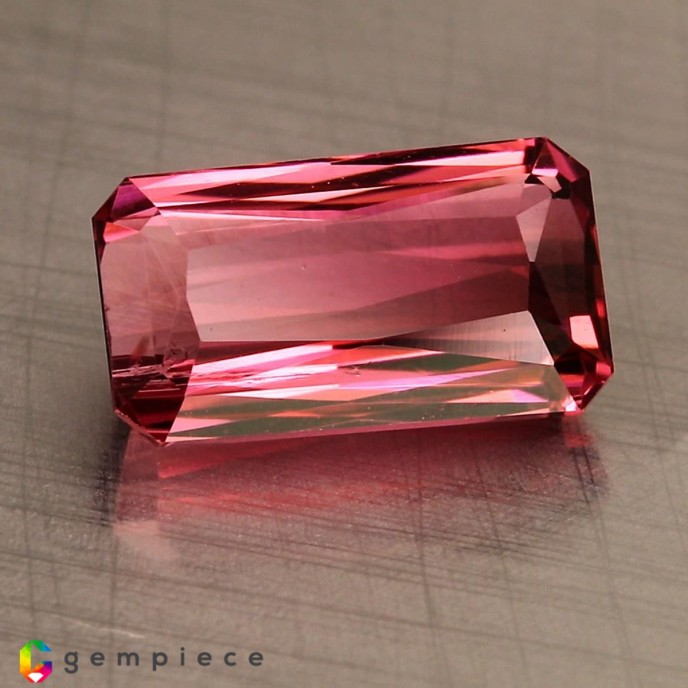 Natural Tourmaline 3.31 Carats Pink Emerald 11x6 mm Loose Gemstone - Image 7