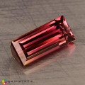 Natural Tourmaline 1.47 Carats Pink to Champagne Baguette 10x4 mm Loose Gemstone - Image 6