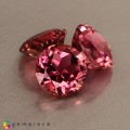 Natural Tourmaline 4.12 Carats Pink Round 7x5 mm Loose Gemstone - Image 1