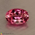 Natural Tourmaline 1.60 Carats Pink Oval 9x6 mm Loose Gemstone - Image 1
