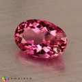 Natural Tourmaline 1.60 Carats Pink Oval 9x6 mm Loose Gemstone - Image 2