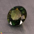 Natural Sapphire 1.69 Carats Green Round 7x4 mm Loose Gemstone - Image 6