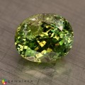 Natural Demantoid garnet 2.95 Carats Green Oval 9x7 mm Loose Gemstone - Image 3