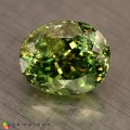 Natural Demantoid garnet 2.95 Carats Green Oval 9x7 mm Loose Gemstone - Image 4