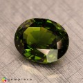 Natural Tsavorite garnet 2.29 Carats Hunter Green Oval 9x7 mm Loose Gemstone - Image 4