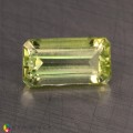 Natural Amblygonite 3.34 Carats Yellowish Green Emerald Cut 12x6 mm Loose Gemstone - Image 7