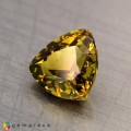 Natural Grossular garnet 1.63 Carats Yellow Trilliant  7x5 mm Loose Gemstone - Image 3
