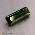 Natural Tourmaline 2.66 Carats Vivid Green Emerald Cut 14x5 mm Loose Gemstone - Image 5