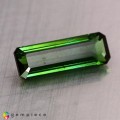 Natural Tourmaline 2.66 Carats Vivid Green Emerald Cut 14x5 mm Loose Gemstone - Image 6