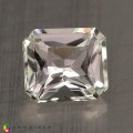 Natural Montebrasite 1.41 Carats White Emerald Cut 7x6 mm Loose Gemstone - Image 6
