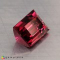Natural Tourmaline 1.60 Carats Vivid Pink Baguette 7x6 mm Loose Gemstone - Image 6
