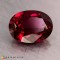 rhodolite garnet  8.10cts - 14x11mm