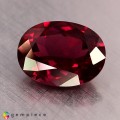 Natural Rhodolite garnet 8.10 Carats Purplish Pink Oval 14x11 mm Loose Gemstone - Image 2