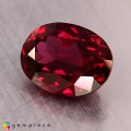 Natural Rhodolite garnet 8.10 Carats Purplish Pink Oval 14x11 mm Loose Gemstone - Image 3