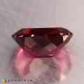 Natural Rhodolite garnet 8.10 Carats Purplish Pink Oval 14x11 mm Loose Gemstone - Image 4