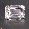 Natural Petalite 3.88 Carats White Emerald 11x9 mm Loose Gemstone - Image 1