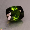 Natural Tourmaline 5.11 Carats Honey Green Cushion 11x9 mm Loose Gemstone - Image 4