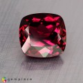 Natural Rhodolite garnet 5.86 Carats Purplish Pink Antique Cushion 10x6 mm Loose Gemstone - Image 1