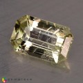Natural Grossular garnet 2.24 Carats Pastel Yellow Emerald Cut 10x6 mm Loose Gemstone - Image 2