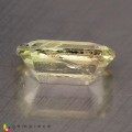 Natural Grossular garnet 2.24 Carats Pastel Yellow Emerald Cut 10x6 mm Loose Gemstone - Image 3