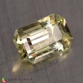 Natural Grossular garnet 2.24 Carats Pastel Yellow Emerald Cut 10x6 mm Loose Gemstone - Image 4