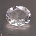 Natural Scapolite 2.47 Carats White Oval 10x9 mm Loose Gemstone - Image 6