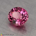 Natural Tourmaline 1.27 Carats Pink Oval 7x6 mm Loose Gemstone - Image 2