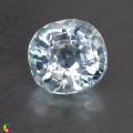 Natural Aquamarine 2.62 Carats Sky Blue Antique Cushion 9x6 mm Loose Gemstone - Image 1