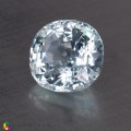 Natural Aquamarine 2.62 Carats Sky Blue Antique Cushion 9x6 mm Loose Gemstone - Image 2
